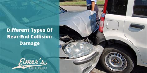 Different Types of Rear-End Collision Damage | Elmer's Auto Body