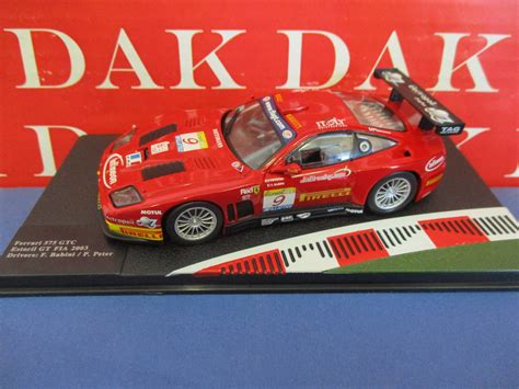 Die cast 1/43 Ferrari 575 GTC N9 Estoril 2003 by Ixo - Dak Mantova sas