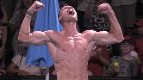 Bodybuilder tennis star Fucsovics leaves fans speechless with incredible muscles as he rips top ...