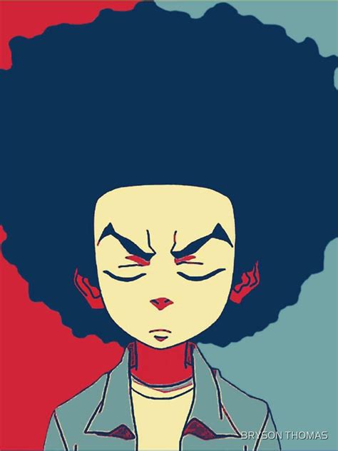 "huey from boondocks" Sticker for Sale by bryso1232 | Redbubble