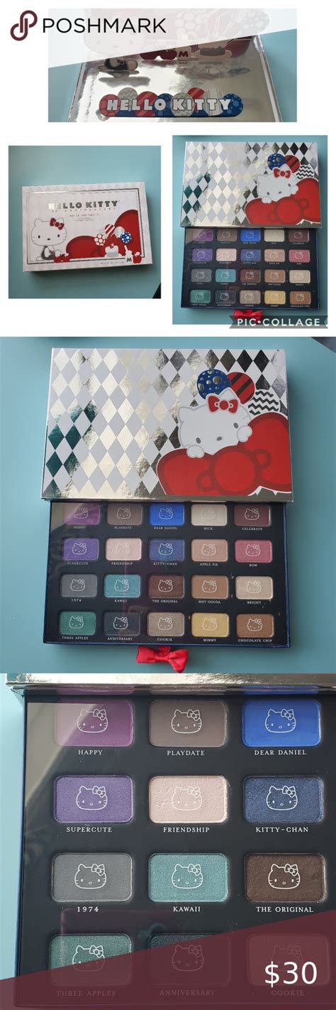 Hello Kitty Eyeshadow Palette in 2020 | Eyeshadow palette, Hello kitty makeup, Hello kitty