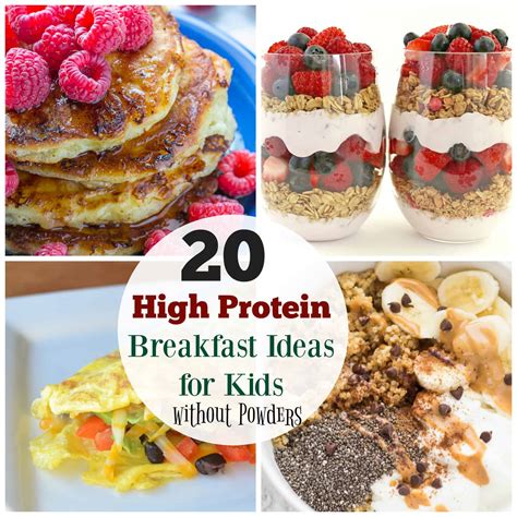 20 High Protein Breakfast Ideas for Kids - The Organized Mom