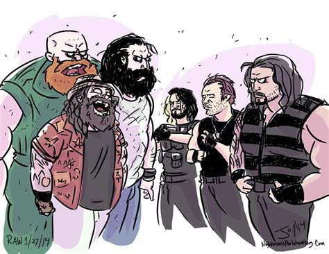 The Wyatt Family vs The Shield by JonDavidGuerra on DeviantArt