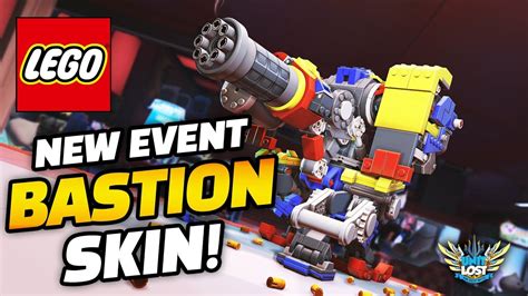 Overwatch - LEGO Bastion SKIN! New Bastion's Brick Challenge Event! - YouTube