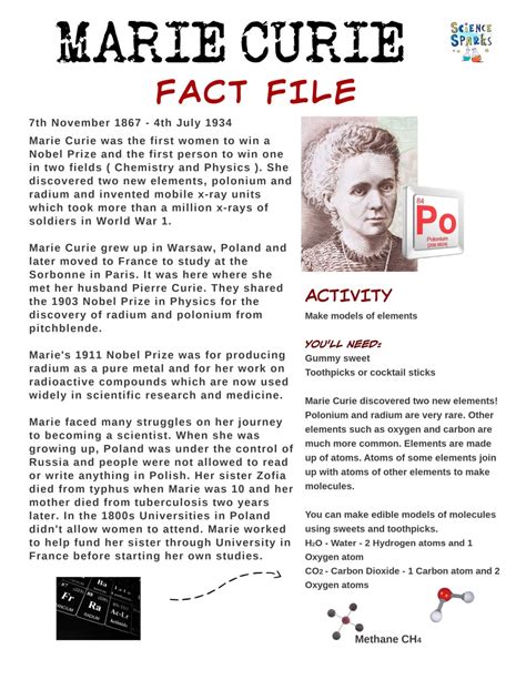 Inspirational Women in STEM - Marie Curie