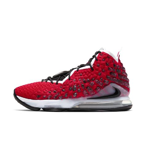 Nike Lebron 17 Basketball Shoe in Red for Men - Lyst