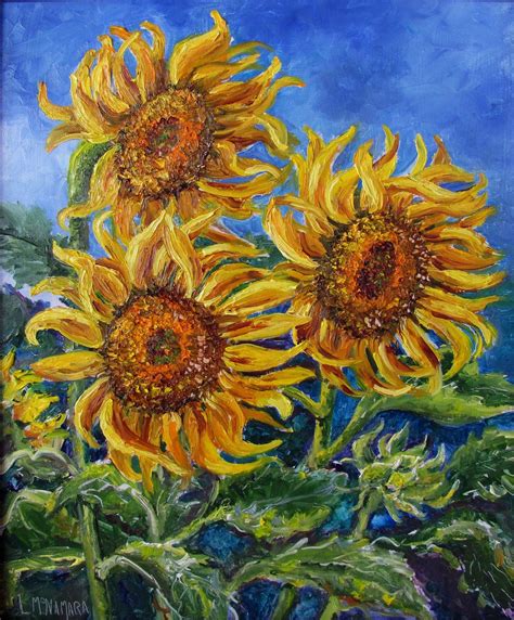 Paintings Of Sunflowers By Famous Artists - SUNFLOWER