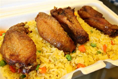 curry fried chicken wings w/ fried rice | Flickr - Photo Sharing!