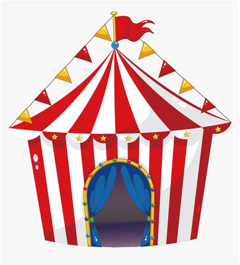 Tent Circus Carnival Illustration - Carnival Tent Clipart Png ...