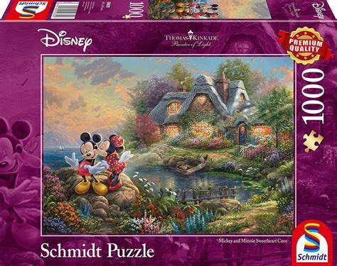 Schmidt - Thomas Kinkade Disney Mickey Mouse Jigsaw Puzzle (1000 Piece ...