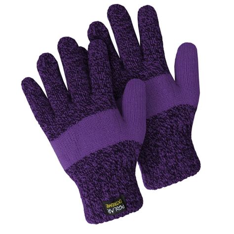 Polar Extreme - Insulated Gloves Knit Winter Gloves Thermal Insulation Women Warm - Walmart.com ...