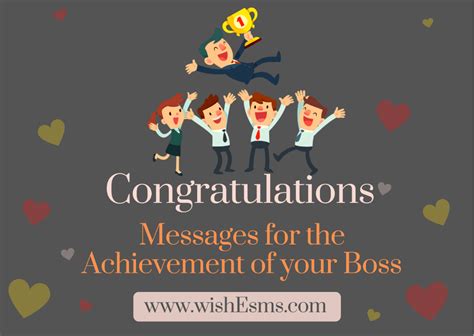 Congratulations Messages for the Achievement/Success of your BOSS ...