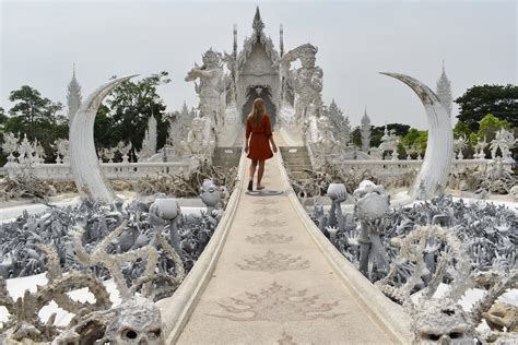 Visiting The White Temple In Thailand | We Are Travel Girls