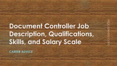 Document Controller Job Description, Skills, and Salary