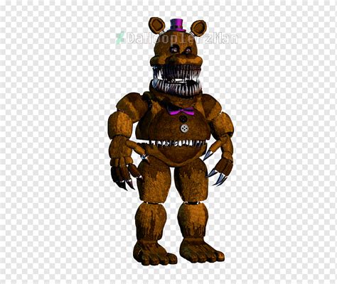 Five Nights at Freddy's 4 Nightmare Animatronics, Fred Bear, png | PNGWing