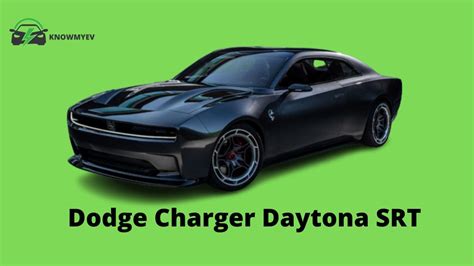 Dodge Charger Daytona SRT : r/electriccars