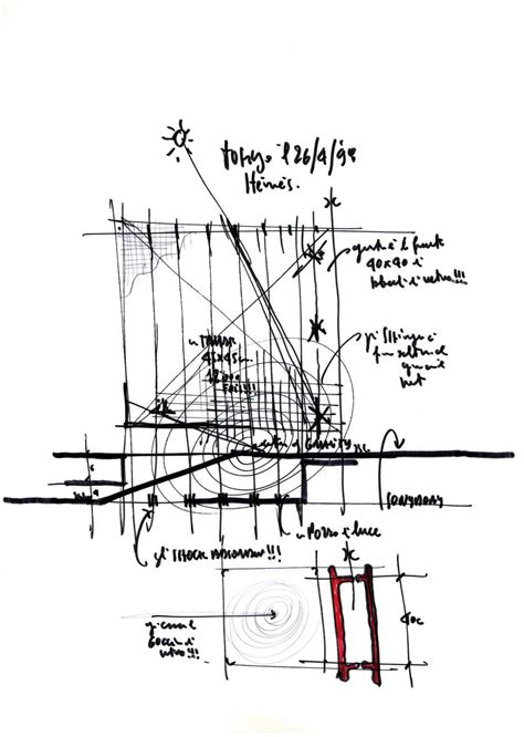 The art of sketches | Renzo Piano | Renzo piano, Architecture design ...