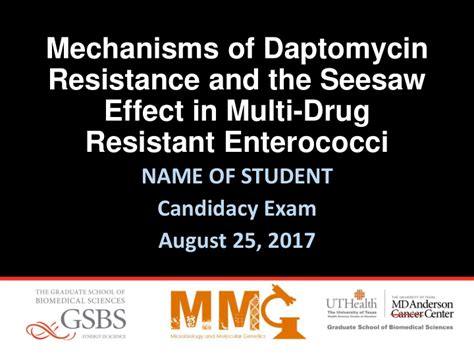 [PPT] - Mechanisms of Daptomycin Resistance and the Seesaw Effect in PowerPoint Presentation ...