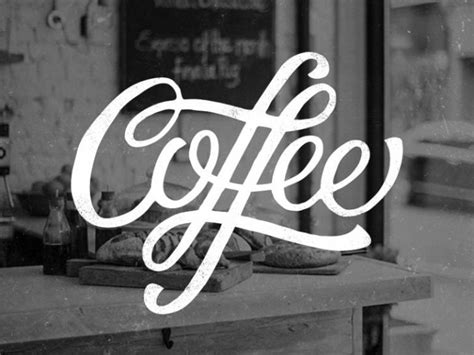 Coffee. | Typography inspiration, Graphic design typography, Typography