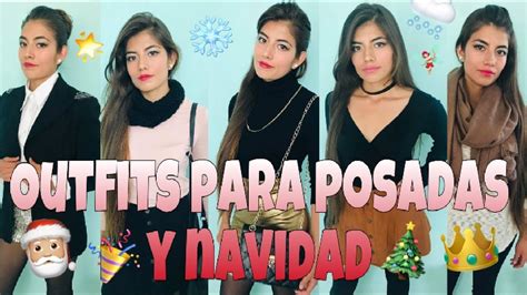 OUTFITS PARA POSADAS Y NAVIDAD ️🎉 - YouTube