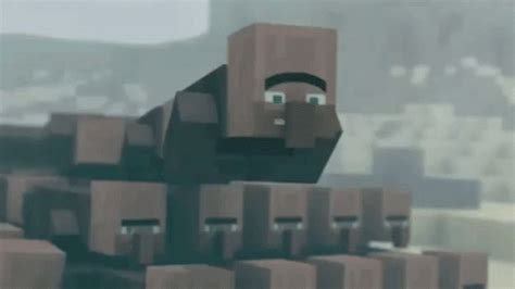 Minecraft Villager News Tank GIF - MinecraftVillager NewsTank Storm - Discover & Share GIFs