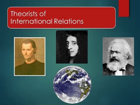 Theories of international relations ppt