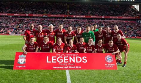 The best photos from Liverpool Legends 5-5 Bayern Munich Legends - Liverpool FC - This Is Anfield