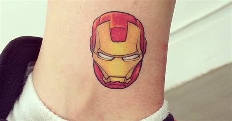 Iron Man Chest Tattoo