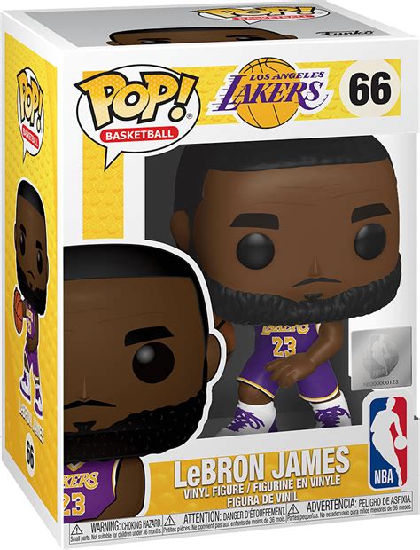 Funko Pop! Basketball NBA LeBron James Lakers Figure #66