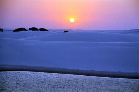 The Landscape Of Lençóis Maranhenses National Park Looks Like An Illussion