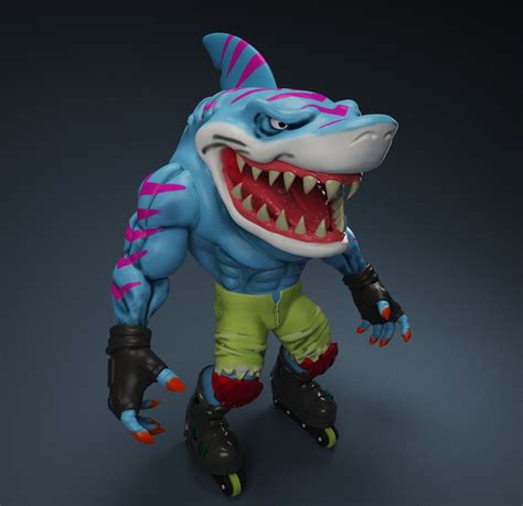 ArtStation - Street sharks Streex