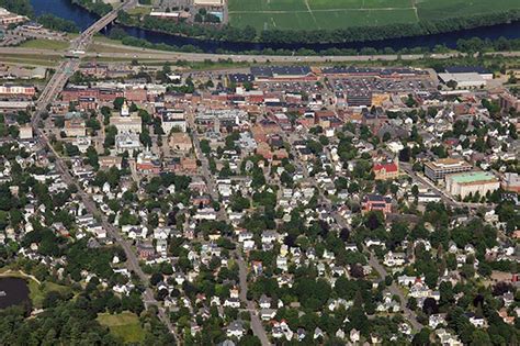 Aerial view of downtown Concord, New Hampshire image - Free stock photo ...