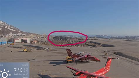 Nuuk Airport, Outcropping Removal Progress, South Camera, 2022 11 11 ...