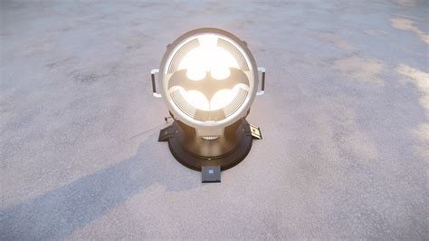 Batman Light Signal - 3D Model by AlphaGroup