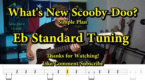 What's New Scooby-Doo? - Simple Plan (Bass Cover with Tabs) - YouTube