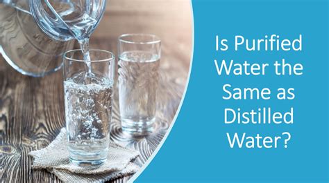 Distilled Water vs Purified Water Comparison: Are They The Same?