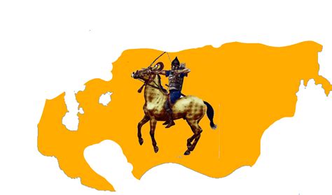 2nd Mongol Empire map with flag : r/flags