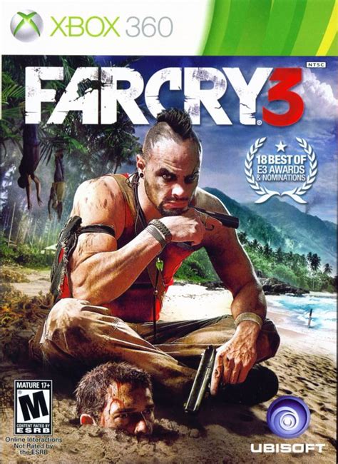 Far Cry 3 (2012) Xbox 360 box cover art - MobyGames