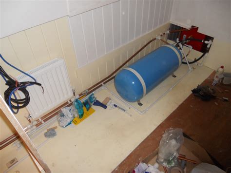 Harris & Watson Narrowboat Build: Plumbing. C/H and calorifier