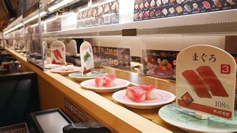 Kaitenzushi (Conveyor Belt Sushi Restaurants)