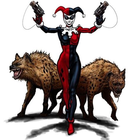 Harley Quinn Hyenas - Movie Wallpaper