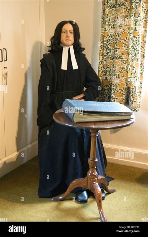 model figure of John Wesley the famous Methodist preacher at The Old ...