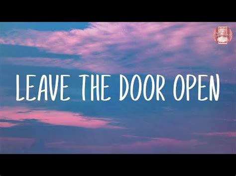 Bruno Mars - Leave The Door Open (Lyrics) - YouTube