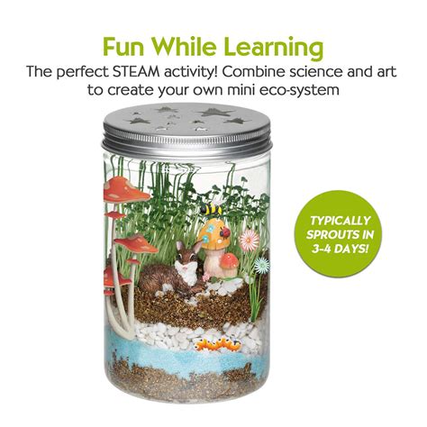 Terrarium Science Kit For Kids - Happy Little Tadpole