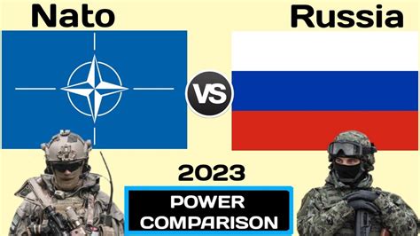 Nato vs Russia military power Comparison 2023 |Russia vs Nato military power | world military ...