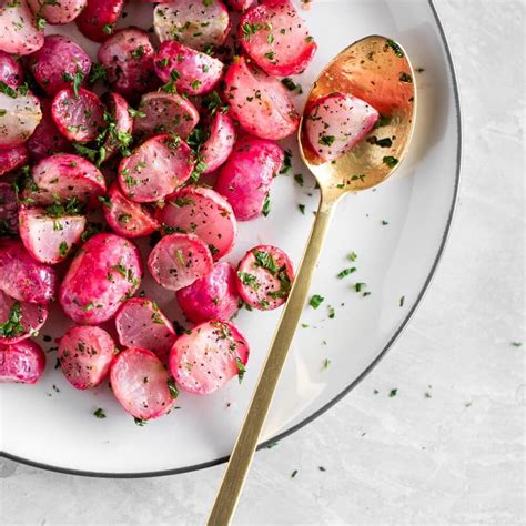 Roasted Radishes | Receita | Receitas vegetarianas, Rabanetes assados, Receitas