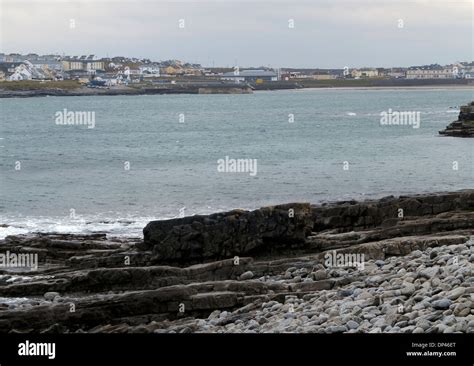 Kilkee County Clare Ireland a popular Irish beach town Stock Photo - Alamy