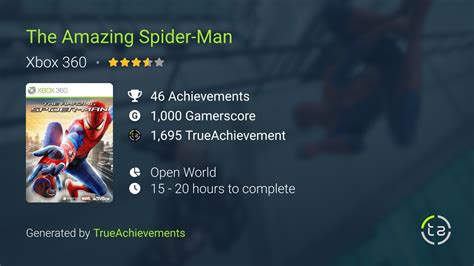 The Amazing Spider-Man Achievements | TrueAchievements