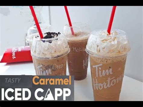 Easy Iced Coffee Tim Hortons Recipe | Chocoloate Frappe Coffee - YouTube