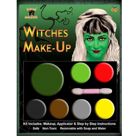 HALLOWEEN MAKEUP MAKE-UP FACE PAINT ZOMBIE VAMPIRE WITCH DEVIL RED ...